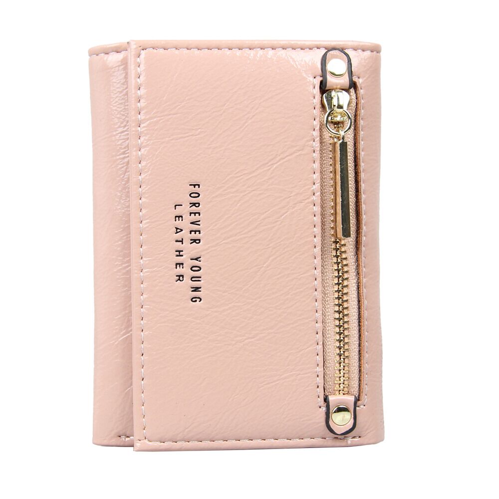 High Quality Zipper Coin Purse Magic Wallet Leather Fashion Women Wallet Card Case Purse Magic Money Clip