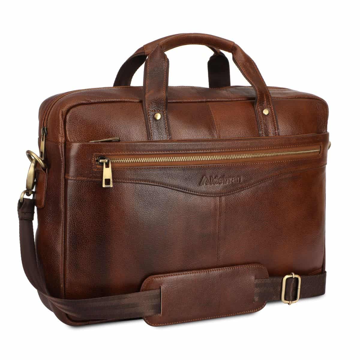 leather laptop bag for men